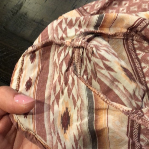 RIP Curl Indio Romper Size L Lightweight Vicose Pink Shorts Beach Summer Coverup - Picture 11 of 16